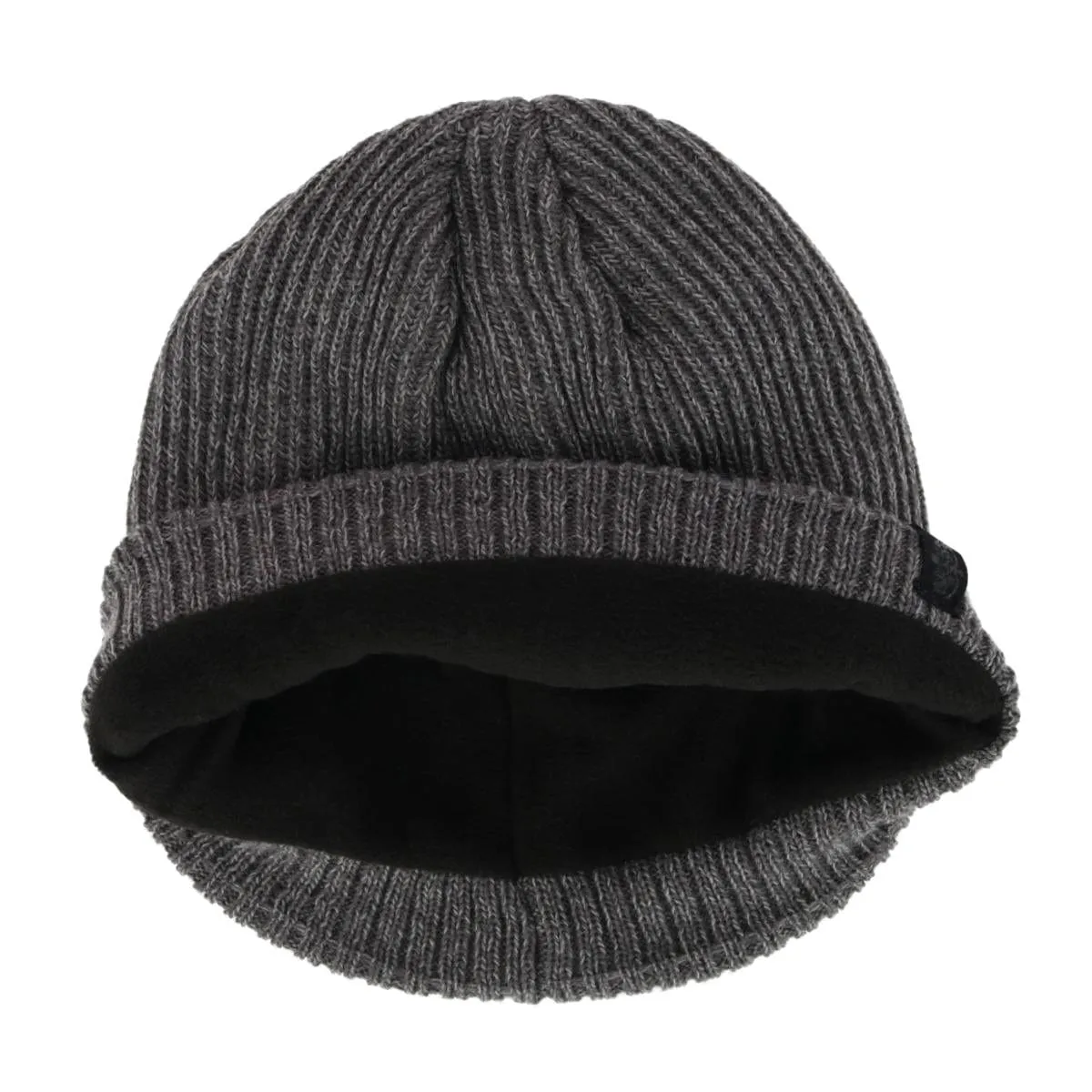 Angela & William Men's Fleece Lined Cable Knit Winter Beanie