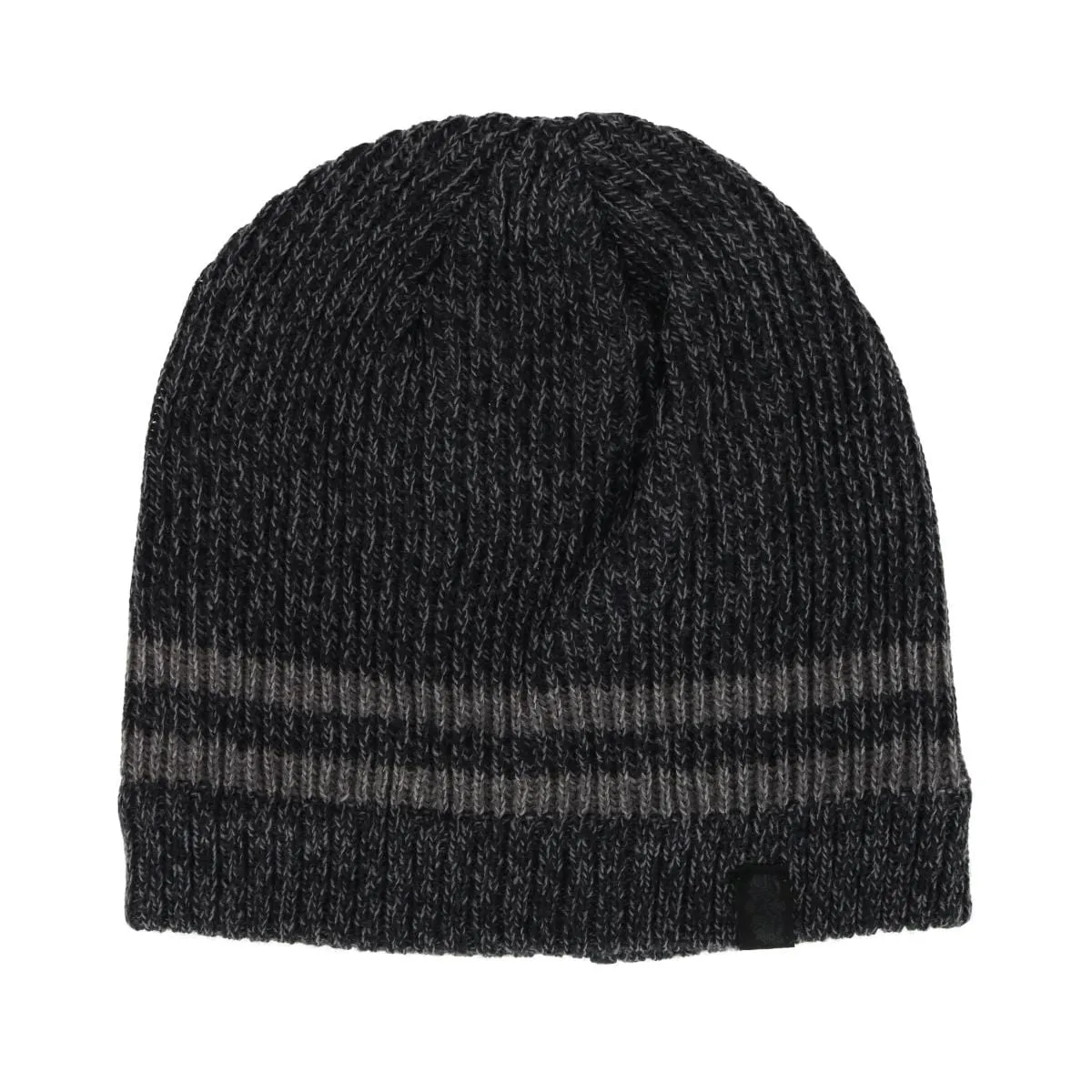 Angela & William Men's Fleece Lined Cable Knit Winter Beanie