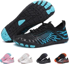Barefoot Shoes Women Men Grounding Water Shoes Wide Toe Box Zero Drop Toe Gym Training Sneakers Quick Dry Aqua Swim Indoor Fitness Powerlifting & Squat Sneakers