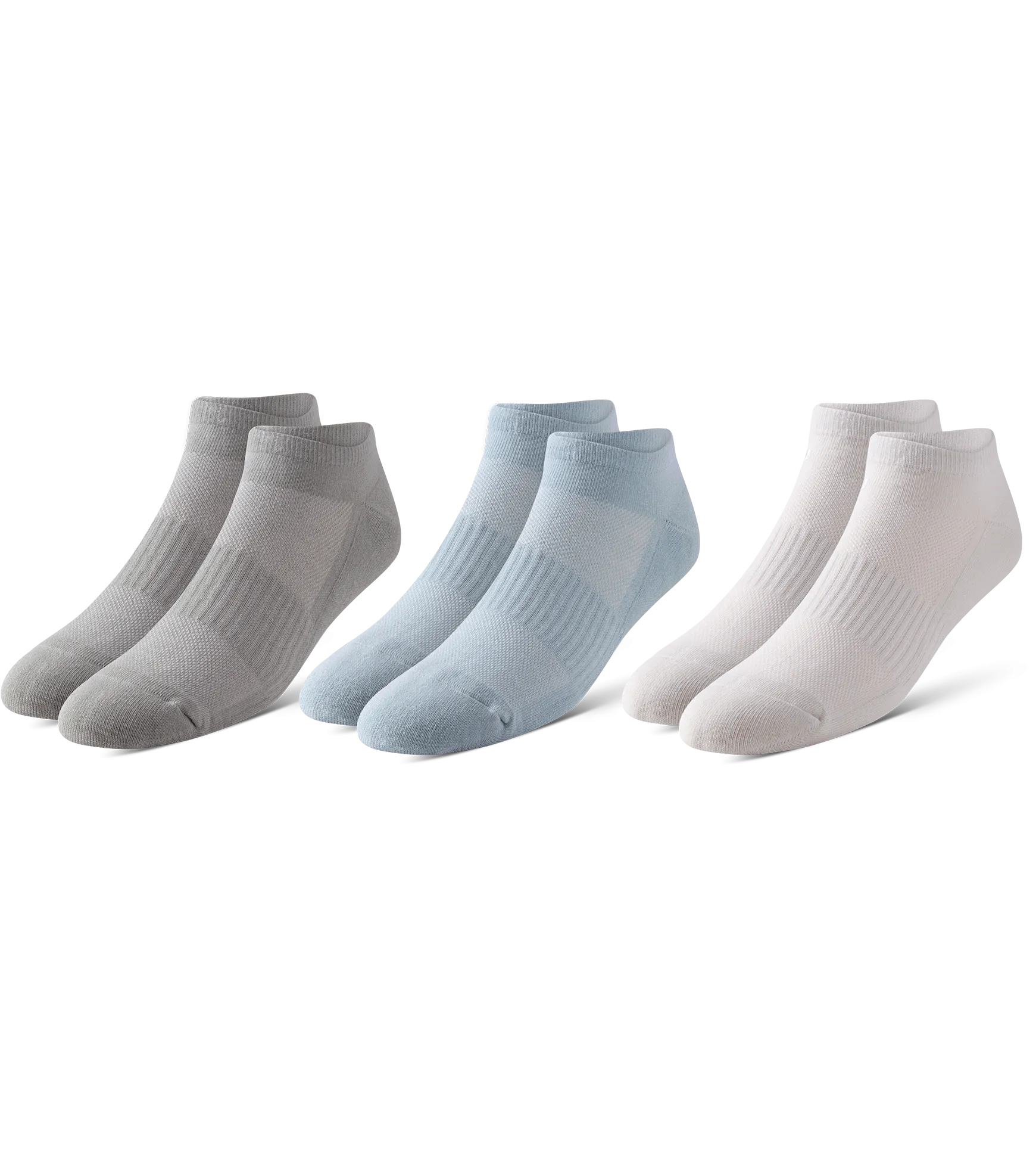 BOWO CUSHION Low-Cut 3 PACK - NEUTRALS