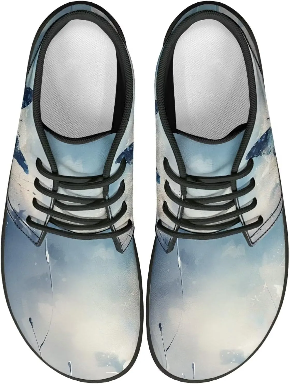 Butterfly Print Walking Shoes Lightweight Walking Tennis Hiking Work Ankle Sneaker for Men Women