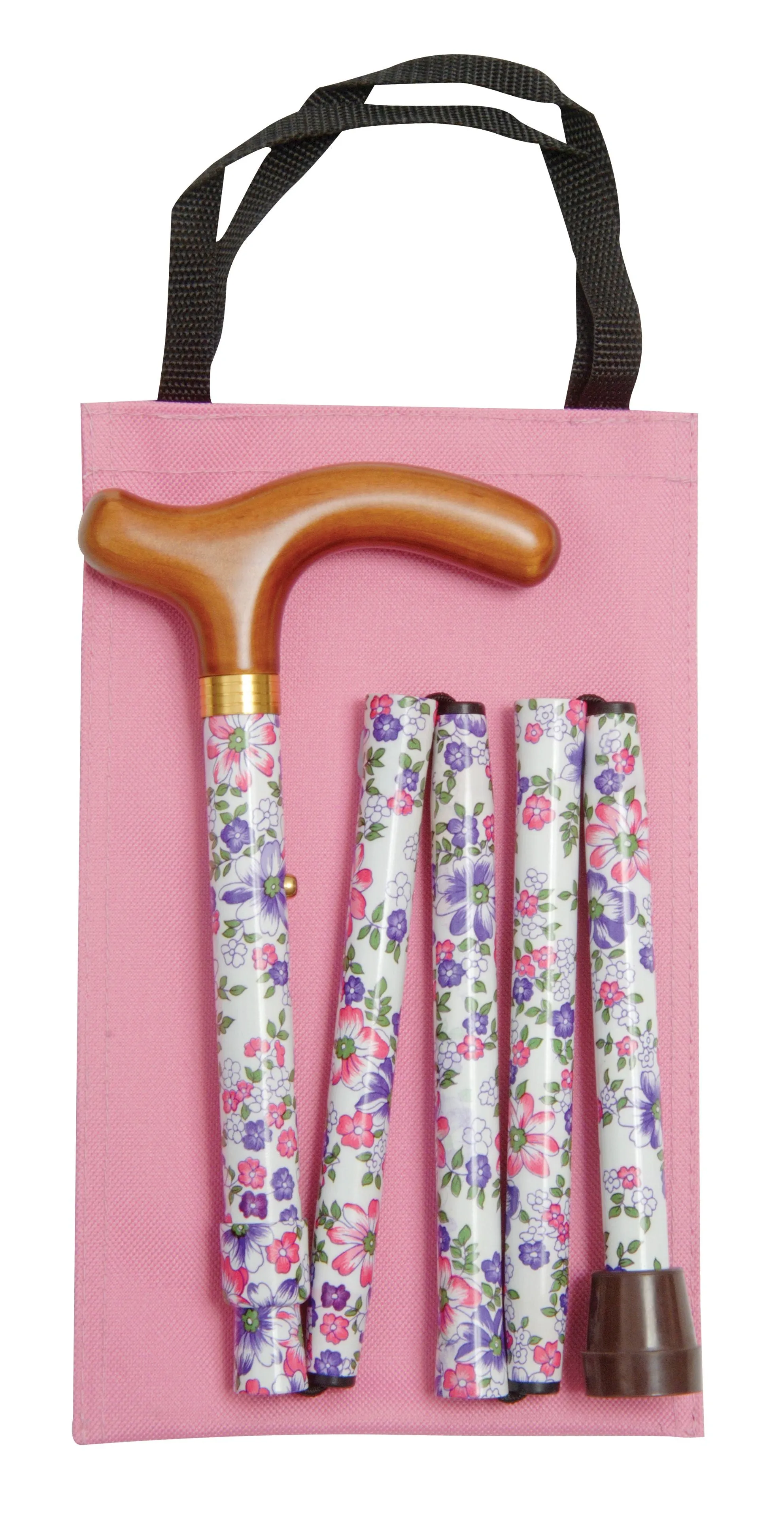 Classic Canes Floral Folding Handbag Cane