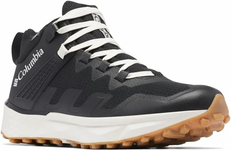 Columbia Mens Facet 75 Outdry Mid Waterproof Hiking Shoe, Black/Light Sand, 13