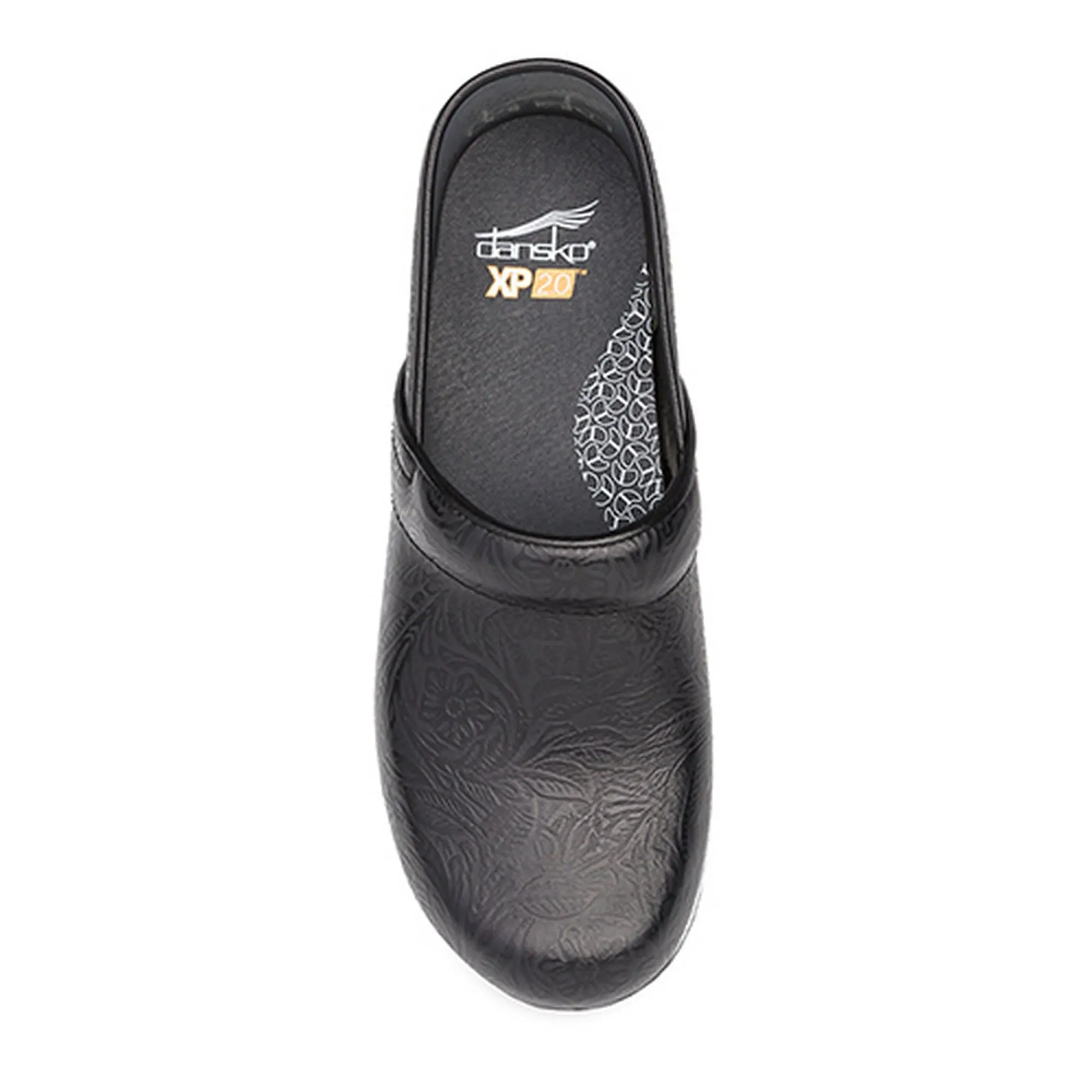 DANSKO XP 2.0 Floral Tooled Leather Clogs