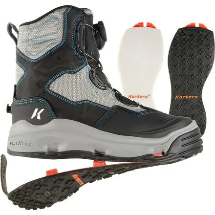 Darkhorse Women's Korkers Wading Boots, Felt & Kling-on Soles