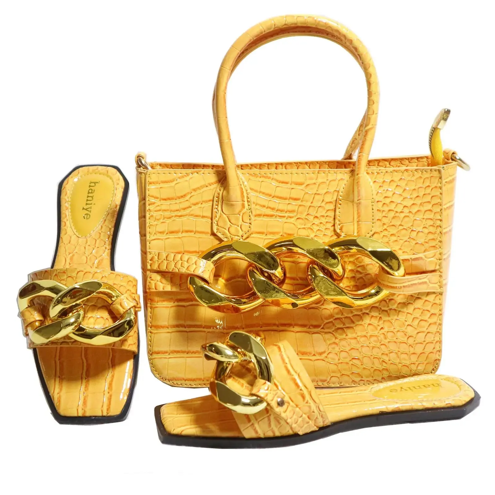 Doershow Italian Shoes with Bag Set