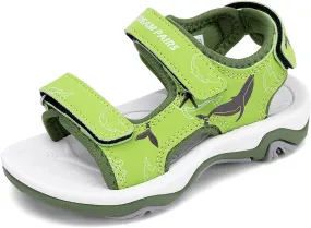 DREAM PAIRS Boys Girls Sandals Summer Outdoor Athletic Kids Sport Water Shoes for Toddler/Little Kid