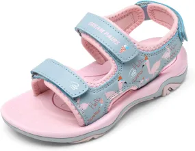 DREAM PAIRS Boys Girls Sandals Summer Outdoor Athletic Kids Sport Water Shoes for Toddler/Little Kid