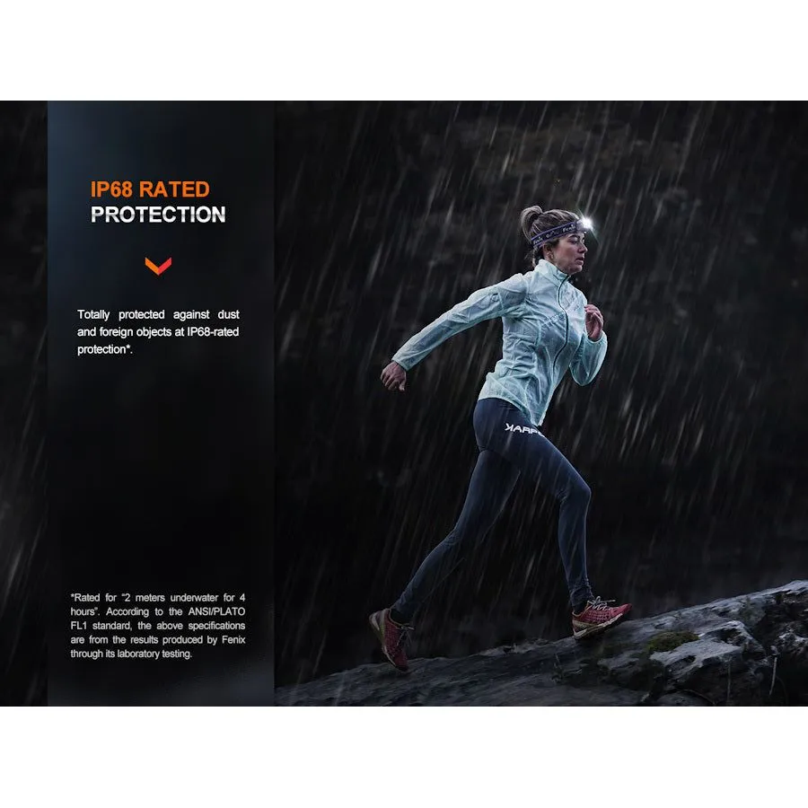 Fenix HM65R-T V2.0 Trail Running USB Rechargeable Headtorch - Nebula