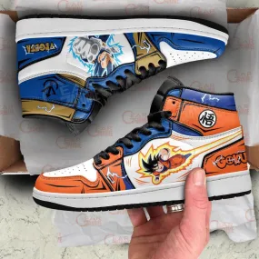 Goku and Vegeta Sneakers Flying Custom Dragon Ball Shoes