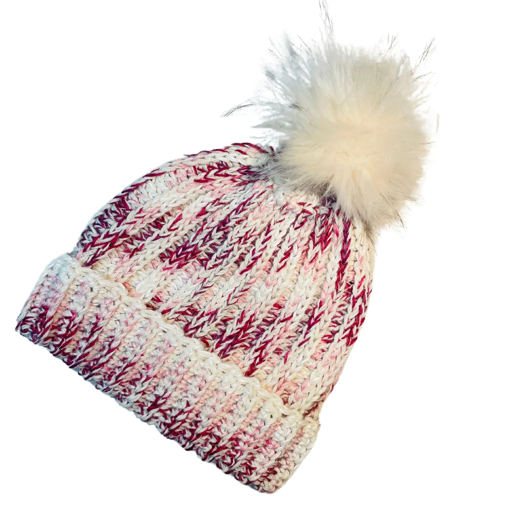 Handmade Alpaca Ridge Beanie Hat