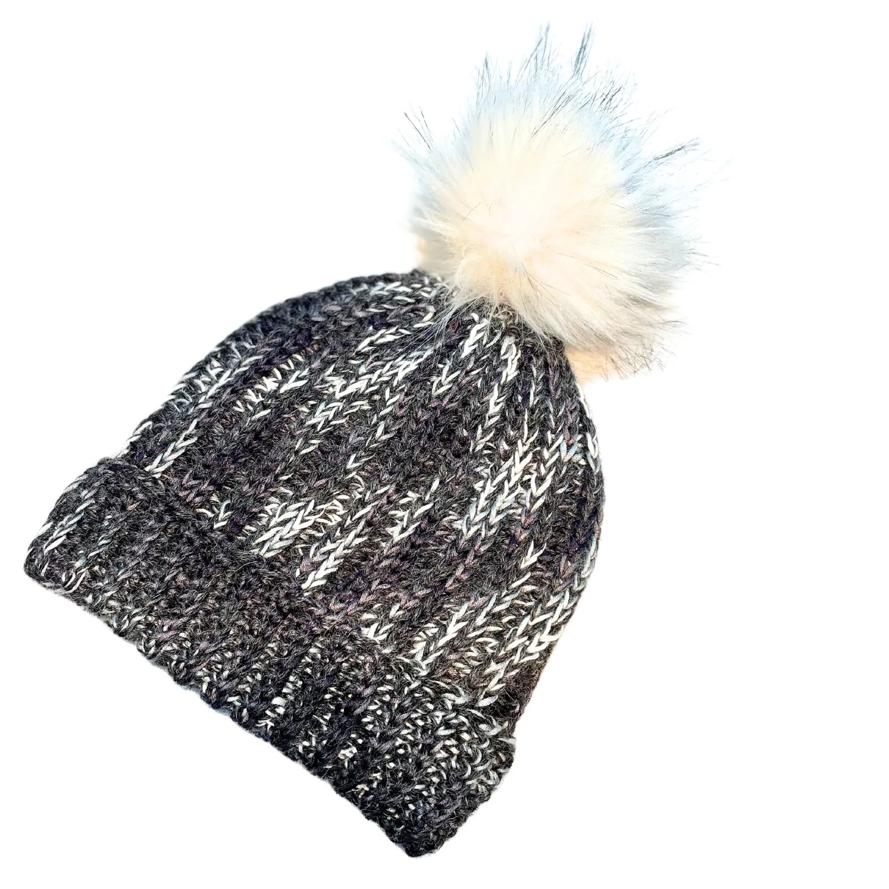 Handmade Alpaca Ridge Beanie Hat