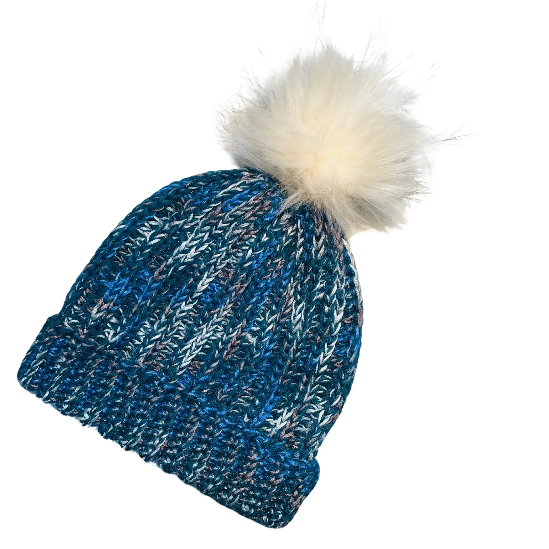 Handmade Alpaca Ridge Beanie Hat
