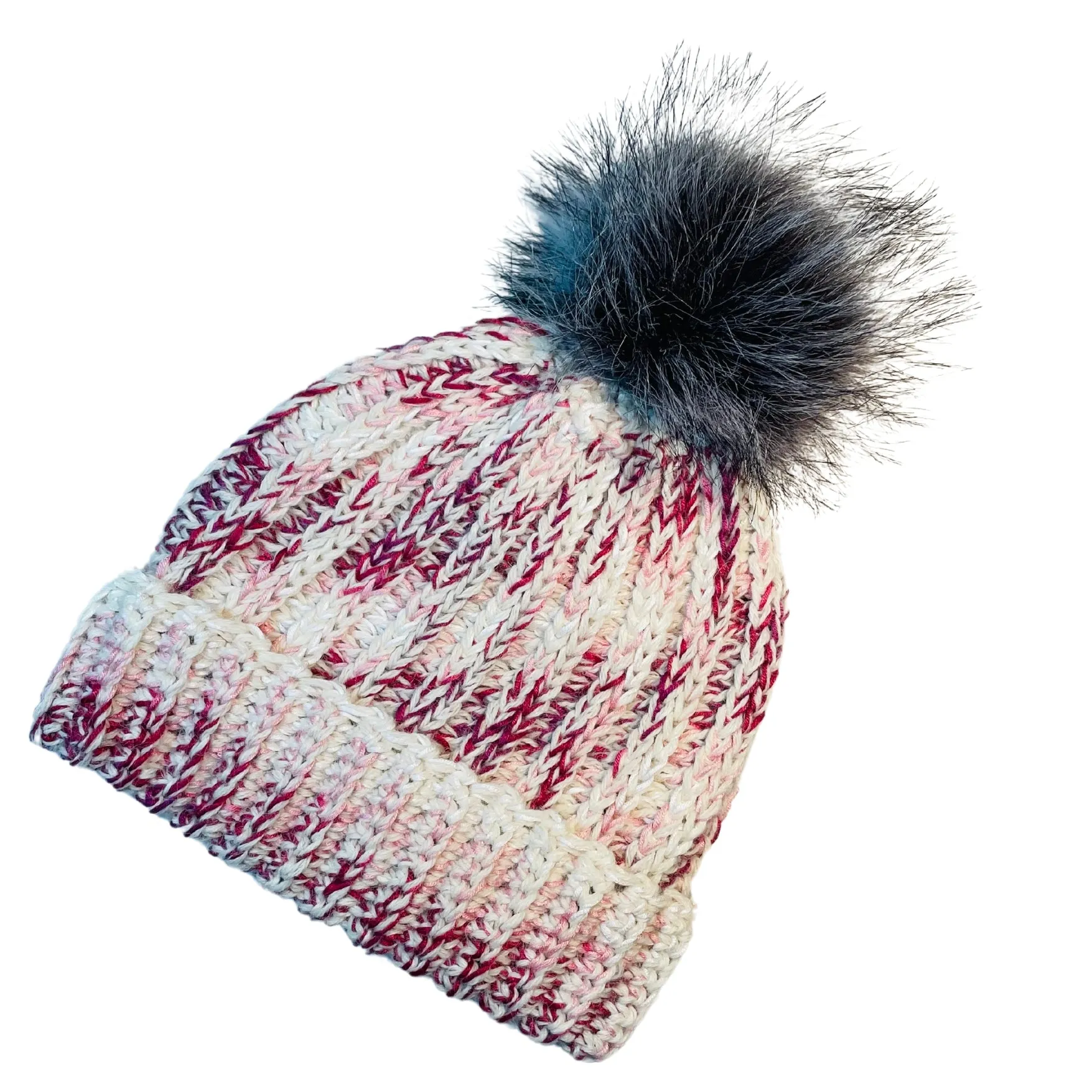 Handmade Alpaca Ridge Beanie Hat