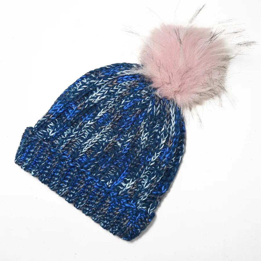 Handmade Alpaca Ridge Beanie Hat