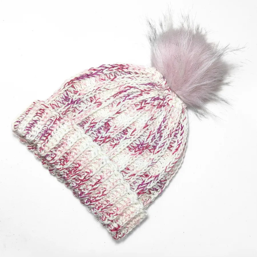 Handmade Alpaca Ridge Beanie Hat