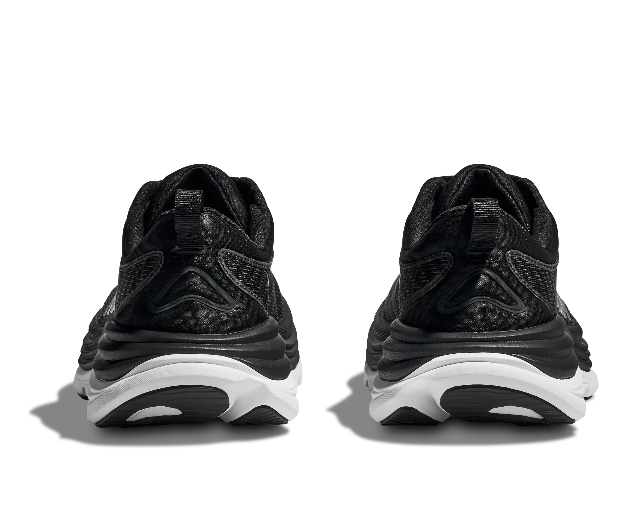Hoka Gaviota 5 Black White Wide Women's
