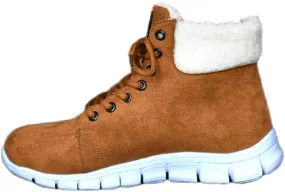 Ladmiple Boots For Women 2024 Ankle Booties Snow Boots Winter Warm Fur Lined Anti-Slip Outdoor Slip On Comfortable Warm Shoes