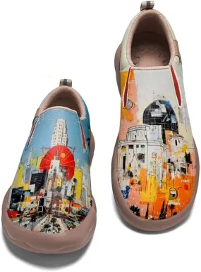 Loafers for Women Lightweight Cozy Casual Sneakers Art Painted Walking Travel Slip On Shoes