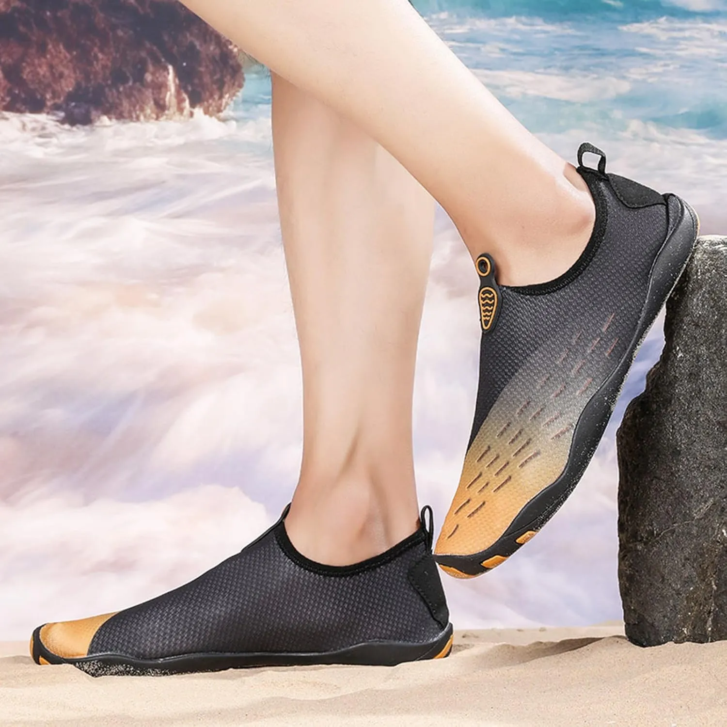 Minimalist Wading Shoes for Women Men Beach Swim Barefoot Shoes Lightweight Breathable Socks Water Shoe