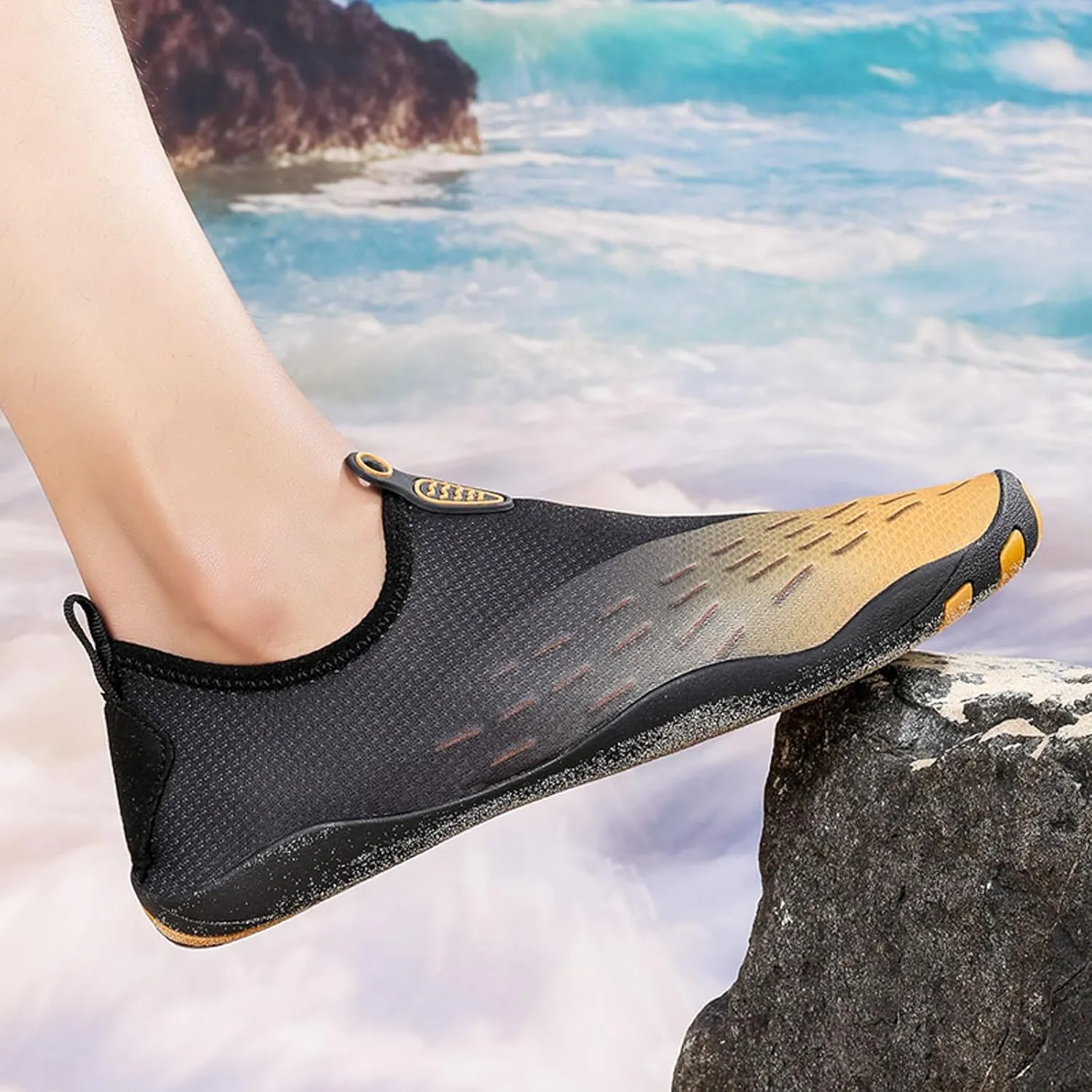 Minimalist Wading Shoes for Women Men Beach Swim Barefoot Shoes Lightweight Breathable Socks Water Shoe