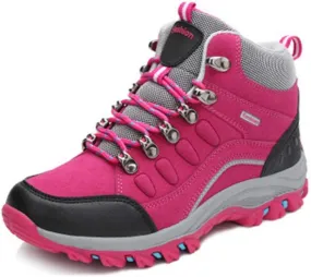 MIOKE Women's Waterproof Hiking Shoes Outdoor Running Trail Hiker Non-Slip Casual Climbing Backpacking Shoes