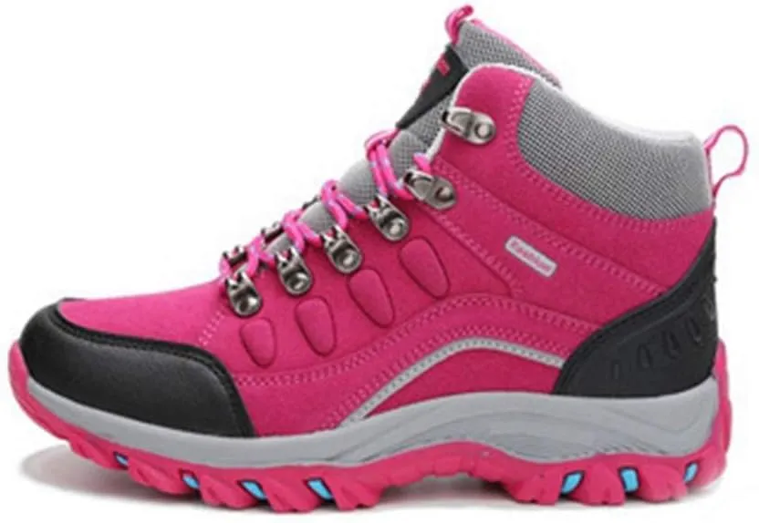 MIOKE Women's Waterproof Hiking Shoes Outdoor Running Trail Hiker Non-Slip Casual Climbing Backpacking Shoes