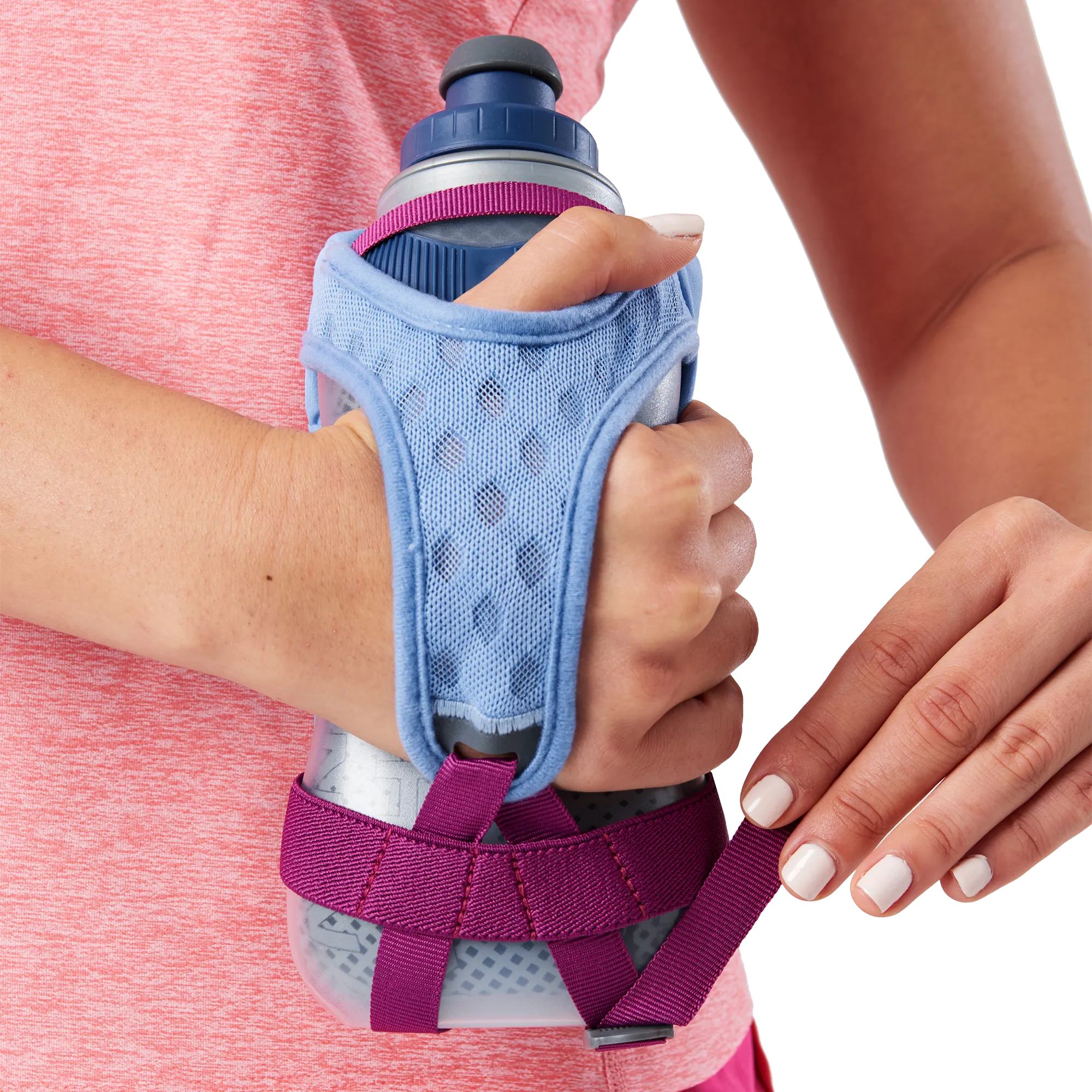 Nathan Quick Squeeze Insulated 18oz Handheld Bottle