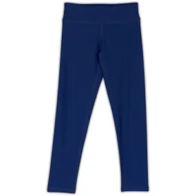 Navy Hybrid Youth Leggings UPF 50 