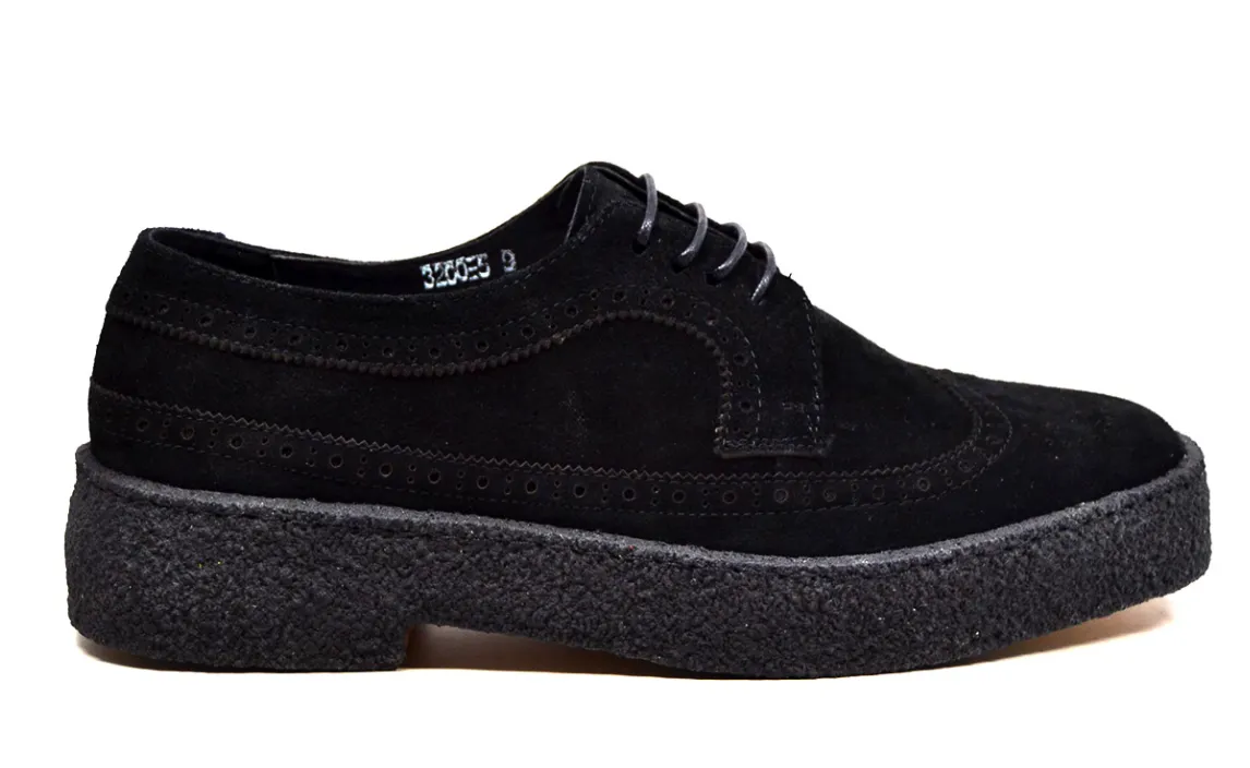Original Low Cut Suede Wingtips by The British Collection