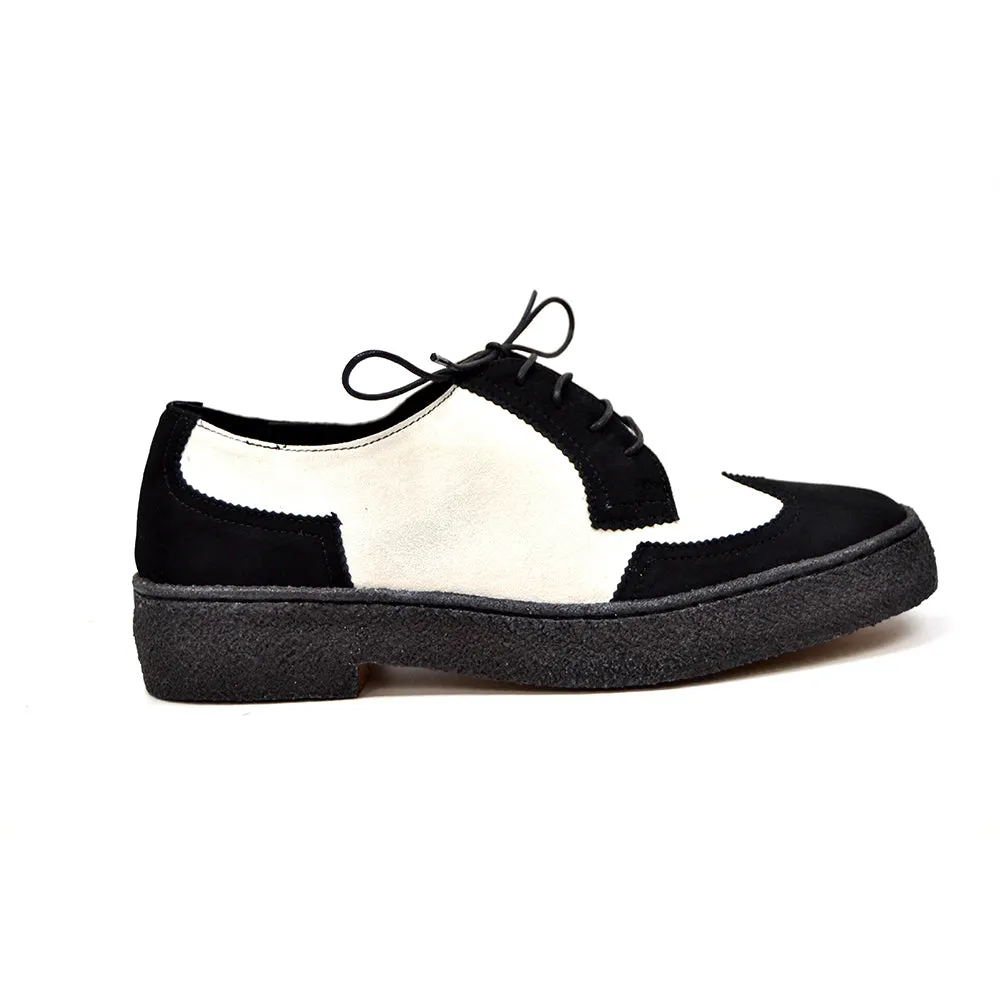 Original Low Cut Suede Wingtips by The British Collection