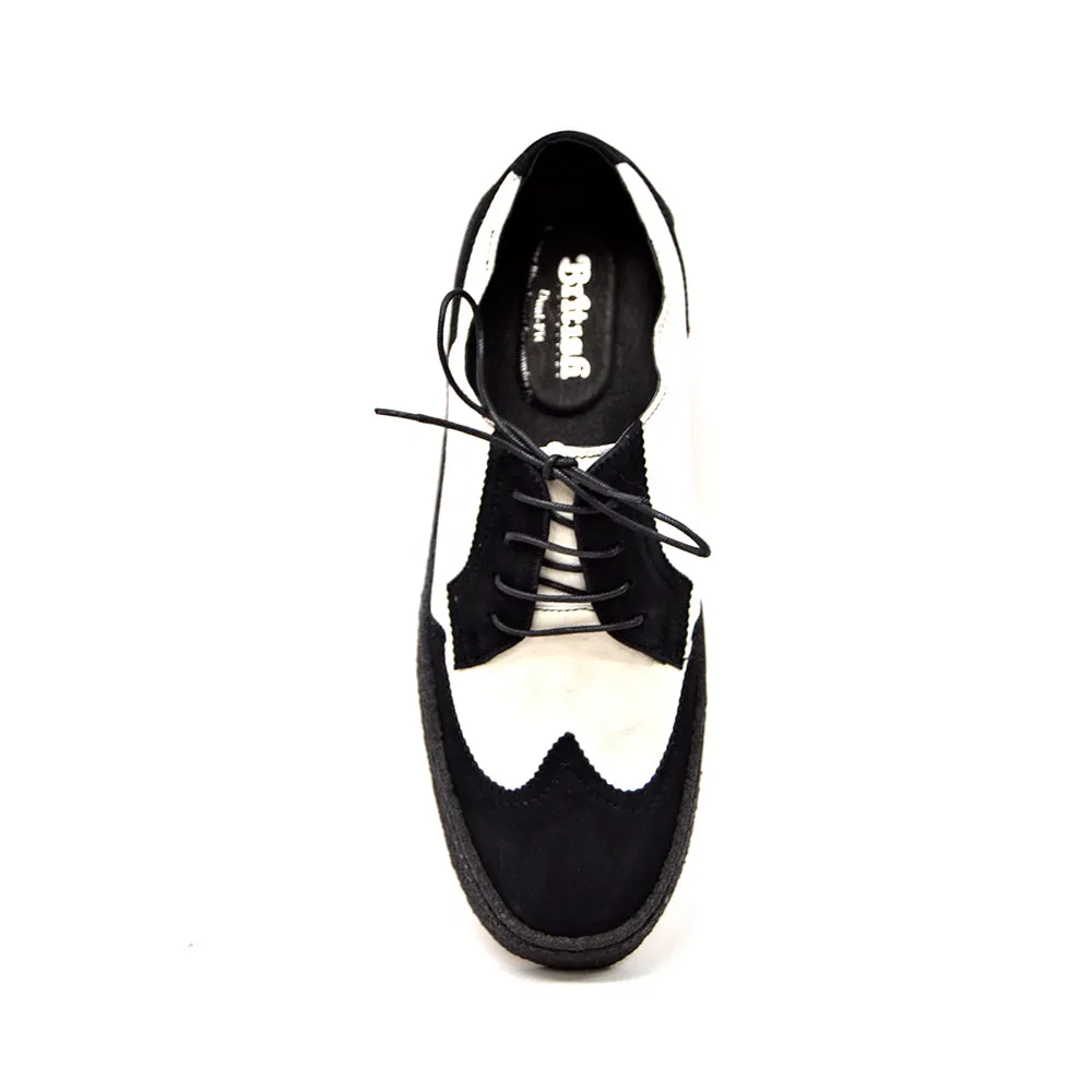 Original Low Cut Suede Wingtips by The British Collection