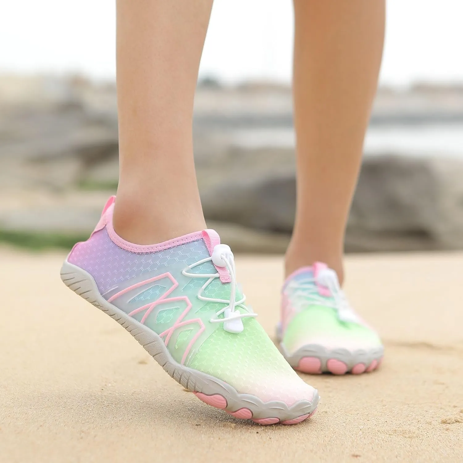Pro Barefoot Shoes for Women Men Breathable Barefoot Water Shoes Beach Swim Surf Sneakers Footwear with Wide Toe Box