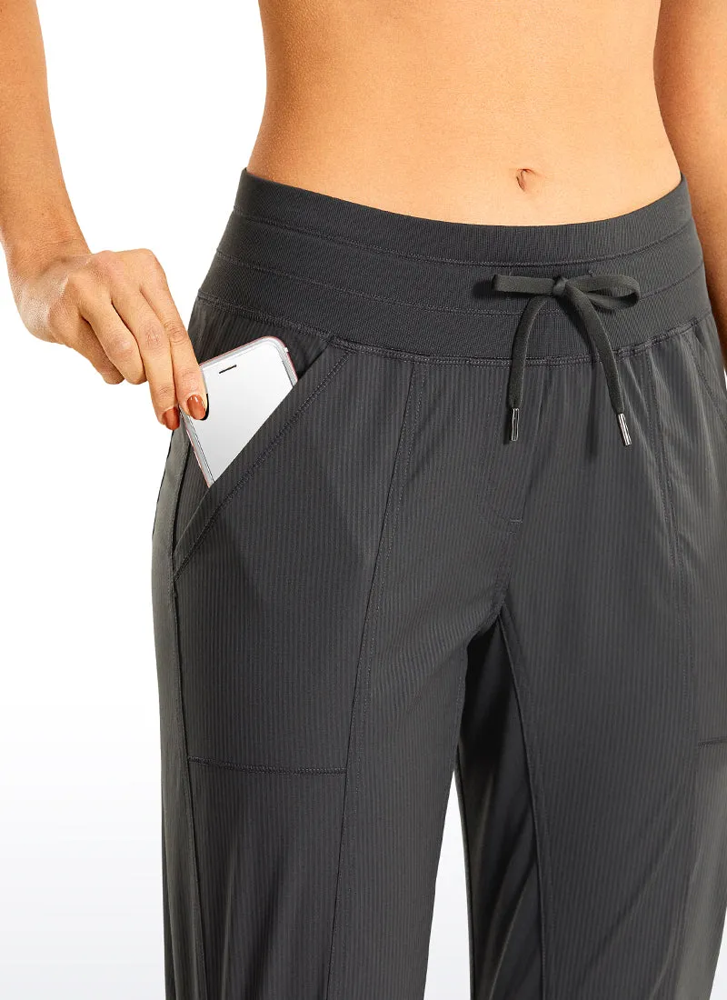 Striped Pants with Pockets 25''- Cinched Leg