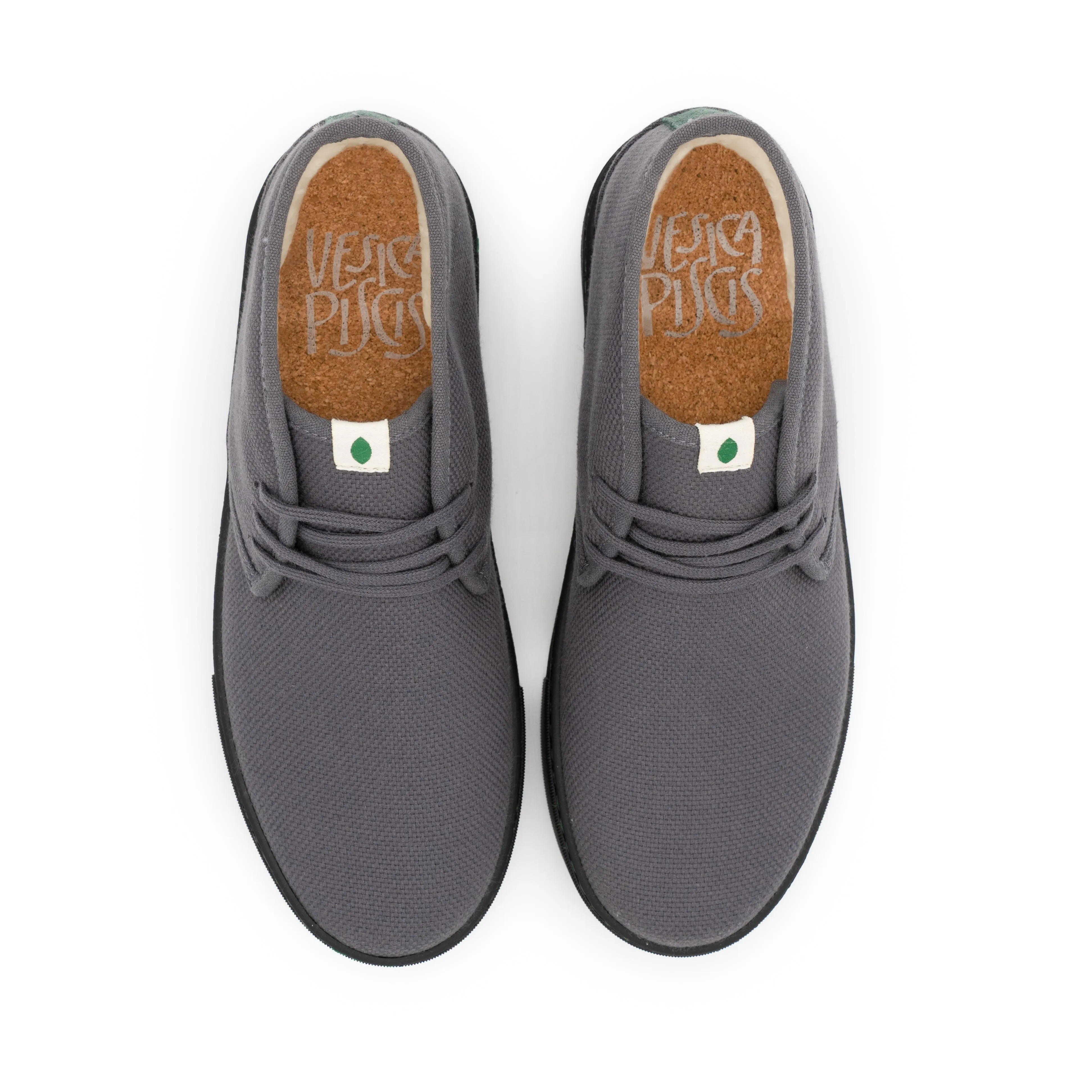 Vegan bootie gray PYT018