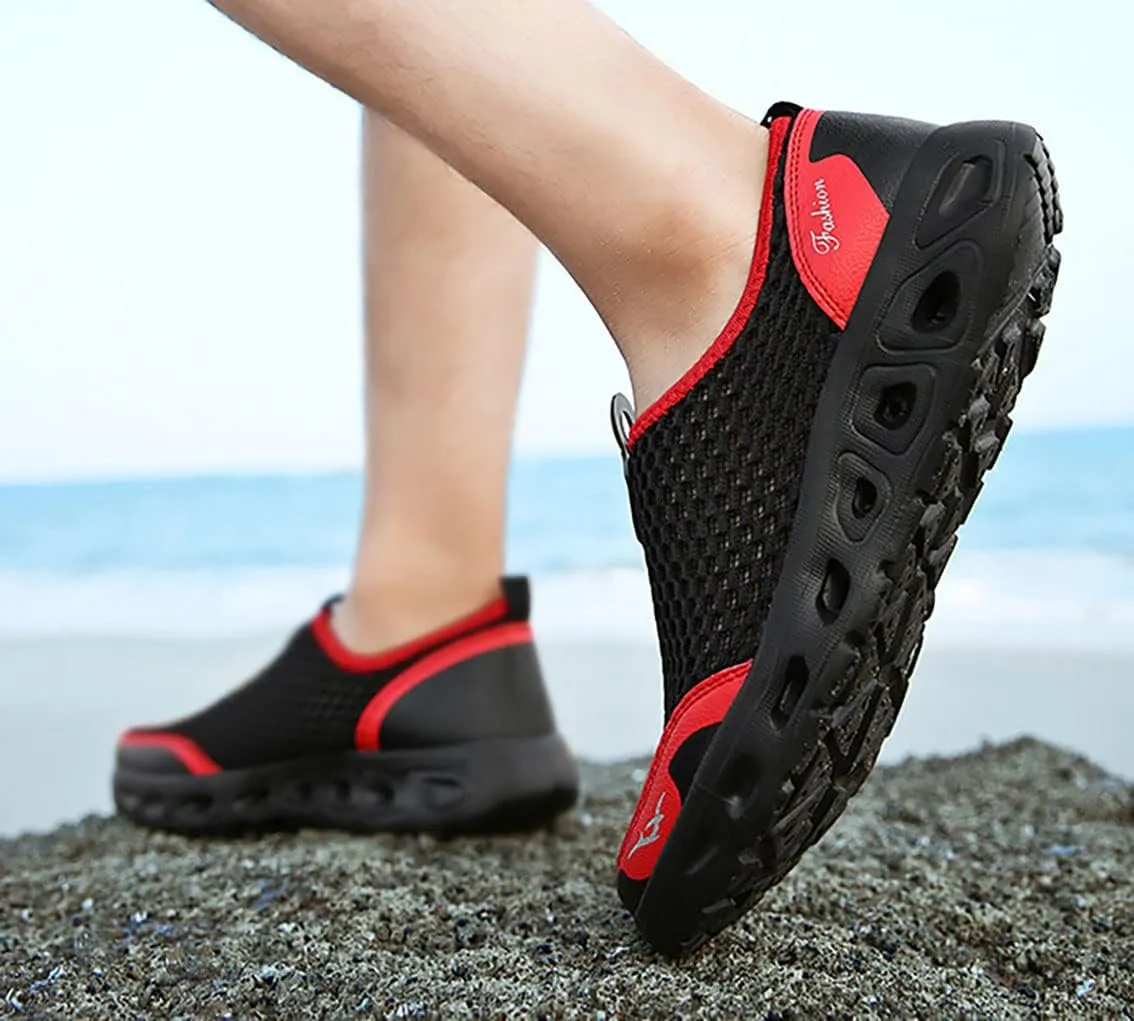 Women's Men's Water Shoes Sports Quick-Drying Shoes Gym Walking Running Beach Swimming Kayak Surfing Wading Shoes