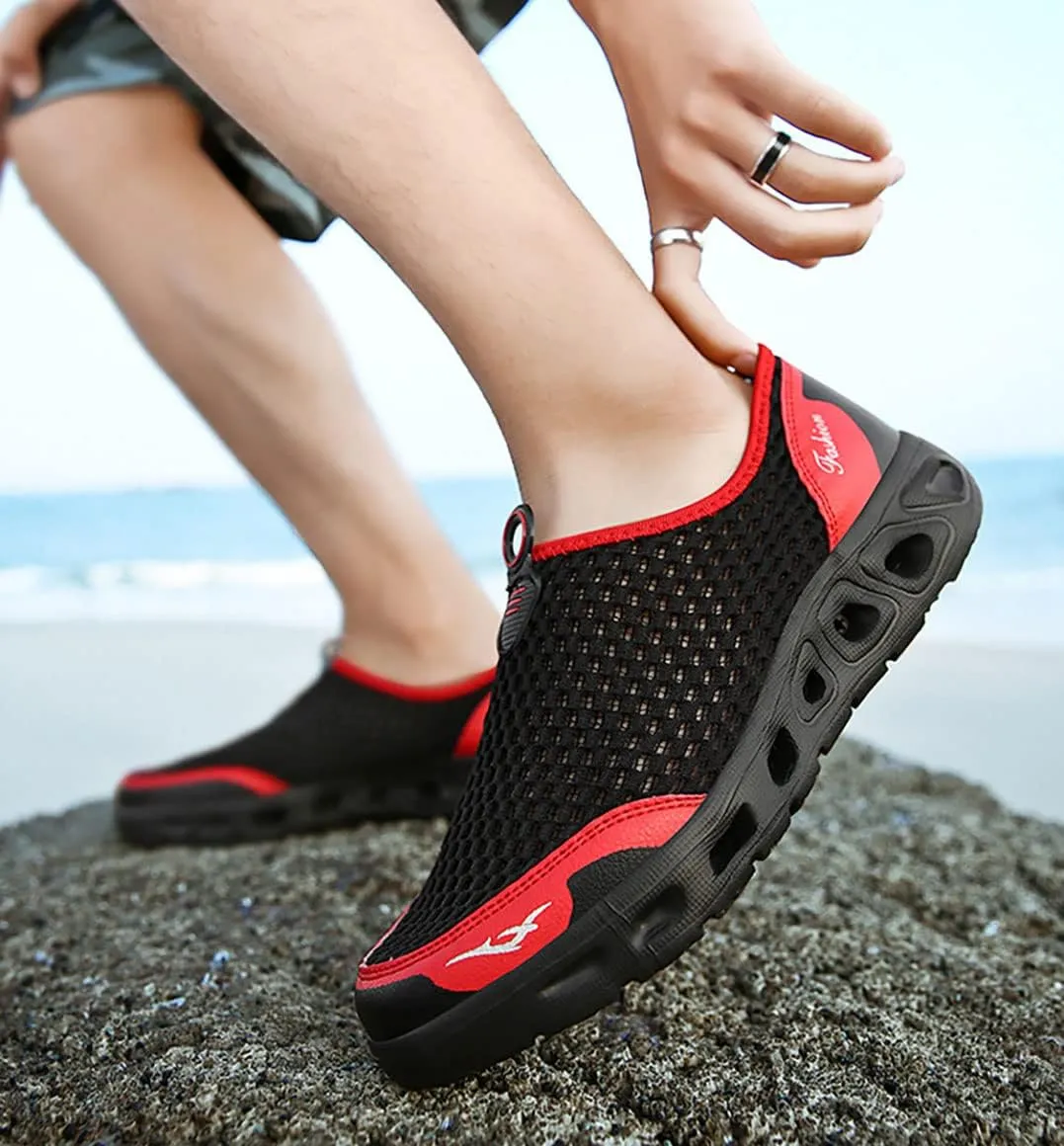 Women's Men's Water Shoes Sports Quick-Drying Shoes Gym Walking Running Beach Swimming Kayak Surfing Wading Shoes